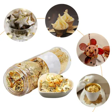 Shop Edible Gold Flakes For Cake online